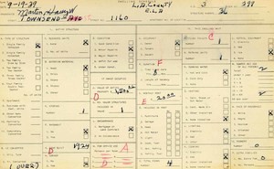 WPA household census for 1160 S TOWNSEND