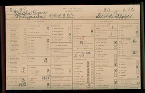 WPA household census for 878 N FIGUEROA, Los Angeles