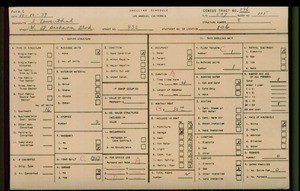 WPA household census for 832 W SANTA BARBARA BLVD, Los Angeles County
