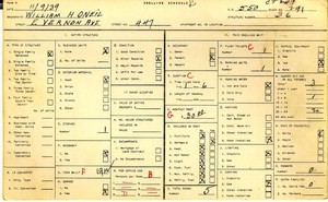 WPA household census for 447 E VERNON, Los Angeles