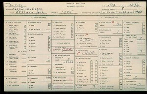 WPA household census for 1425 KELLAM, Los Angeles