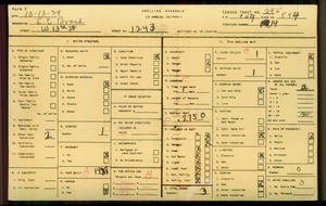 WPA household census for 1243 W 13TH ST, Los Angeles County