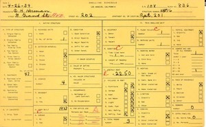 WPA household census for 202 N GRAND, Los Angeles