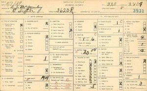 WPA household census for 3620R EAST 6TH, Los Angeles