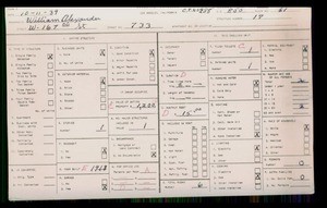 WPA household census for 733 W 167TH ST, Los Angeles County