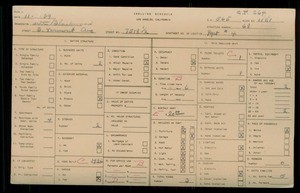 WPA household census for 7518 S VERMONT AVE, Los Angeles County