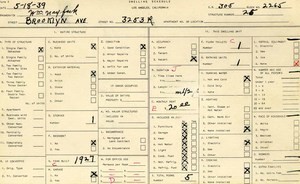 WPA household census for 3253 E BROOKLYN AVE, Los Angeles