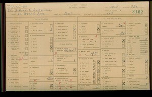 WPA household census for 201 S GRAND AVE, Los Angeles