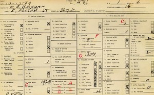 WPA household census for 3675 FOLSOM