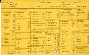 WPA household census for 447 S HOPE, Los Angeles