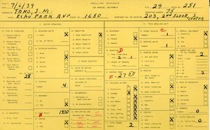 WPA household census for 1650 ECHO PARK AVE, Los Angeles