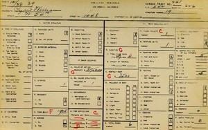 WPA household census for 1048 W 54TH, Los Angeles