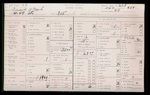 WPA household census for 815 W 49TH, Los Angeles County