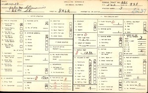 WPA household census for 846R 65TH STREET, Los Angeles County