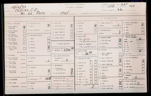 WPA household census for 1725 W 60TH PLACE, Los Angeles County