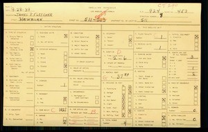 WPA household census for 511 HAWAIIAN, Los Angeles County