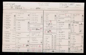 WPA household census for 420 N MESA ST, Los Angeles County