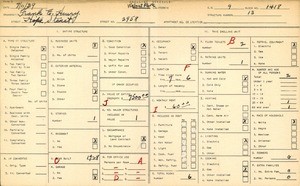 WPA household census for 2958 HOPE ST, Los Angeles County