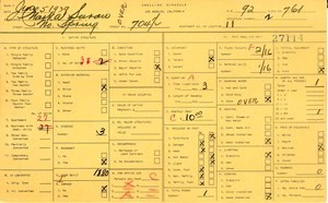 WPA household census for 704 N SPRING, Los Angeles