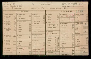 WPA household census for 136 OCEAN, Los Angeles County