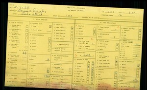 WPA household census for 1110 S LAKE STREET, Los Angeles