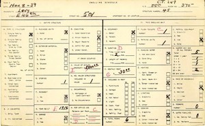 WPA household census for 501 E 46TH, Los Angeles