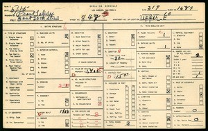 WPA household census for 847 EAST 20TH STREET, Los Angeles