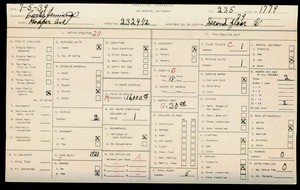 WPA household census for 2324 S HOOPER AVE, Los Angeles