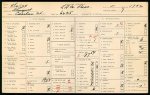 WPA household census for 6235 CASITAS AVE, Los Angeles County