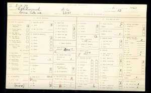 WPA household census for 6241 LOMA VISTA AVENUE, Bell, Los Angeles County