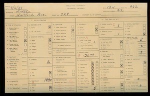 WPA household census for 728 HARTFORD AVENUE, Los Angeles