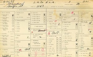 WPA household census for 1147 S GAGE