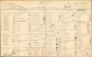 WPA household census for 5147 ASTOR AVE, Los Angeles County
