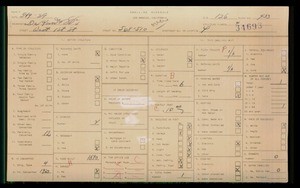 WPA household census for 508 W 1ST STREET, Los Angeles