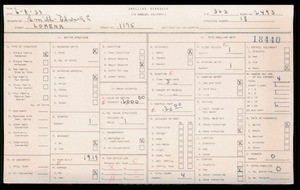 WPA household census for 1175 S LORENA, Los Angeles