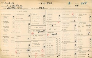 WPA household census for 1155 S AUGUSTA AVE, Los Angeles County
