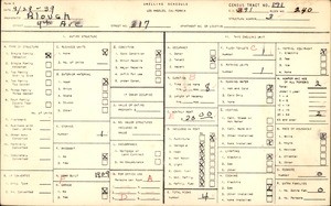 WPA household census for 317 4TH AVE, Los Angeles County