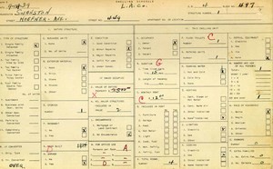 WPA household census for 449 HOEFNER