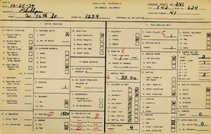 WPA household census for 1239 W 56TH, Los Angeles