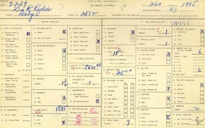 WPA household census for 2512 DALY, Los Angeles