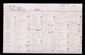 WPA household census for 2577 ARMACOST, Los Angeles County
