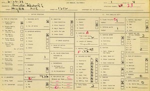 WPA household census for 1212 MYRA, Los Angeles