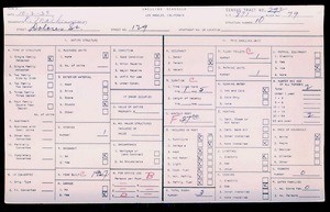WPA household census for 129 DOLORES ST, Los Angeles County