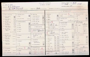 WPA household census for 342 W 76TH, Los Angeles County