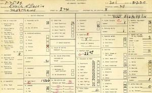 WPA household census for 324 N MATHEWS, Los Angeles