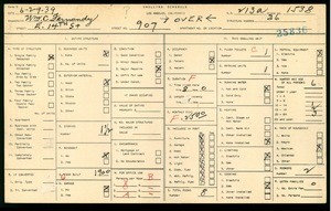 WPA household census for 907 EAST 14TH STREET, Los Angeles