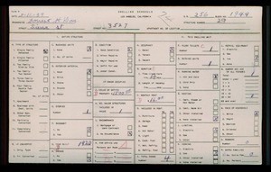 WPA household census for 3527 SIERRA STREET, Los Angeles