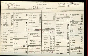 WPA household census for 226 E 103RD ST, Los Angeles County