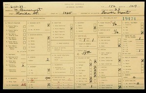WPA household census for 1025 FLORIDA, Los Angeles