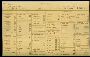 WPA household census for 137 E ADAMS, Los Angeles